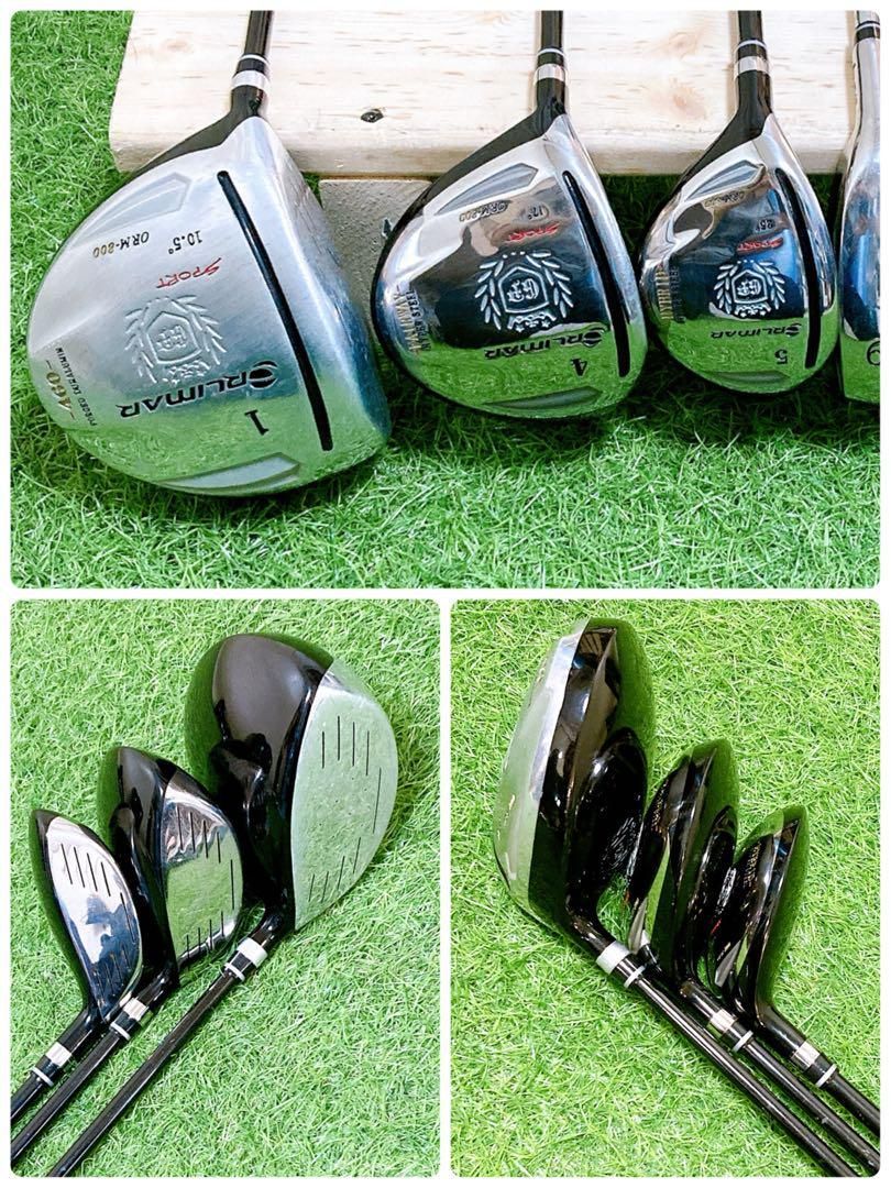 M1.レフティー 初心者オススメ ゴルフクラブ 左利きセット