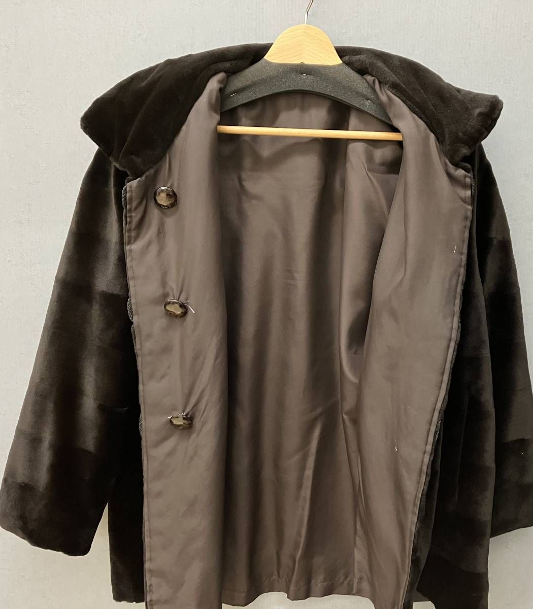 YHKIM　ミンク　コート　コペンハーゲンファー　毛皮　ジャケット　IJ111 Kopenhagen Fur コペンハーゲンファー シルク100％ レディース