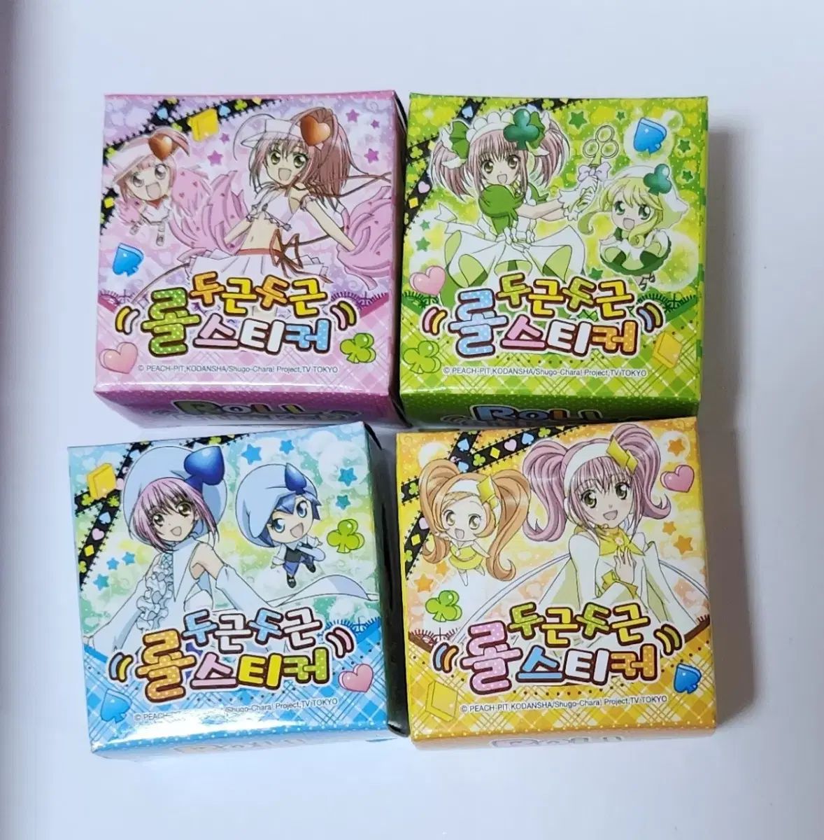 しゅごキャラ! ロールステッカー-【新品未開封】