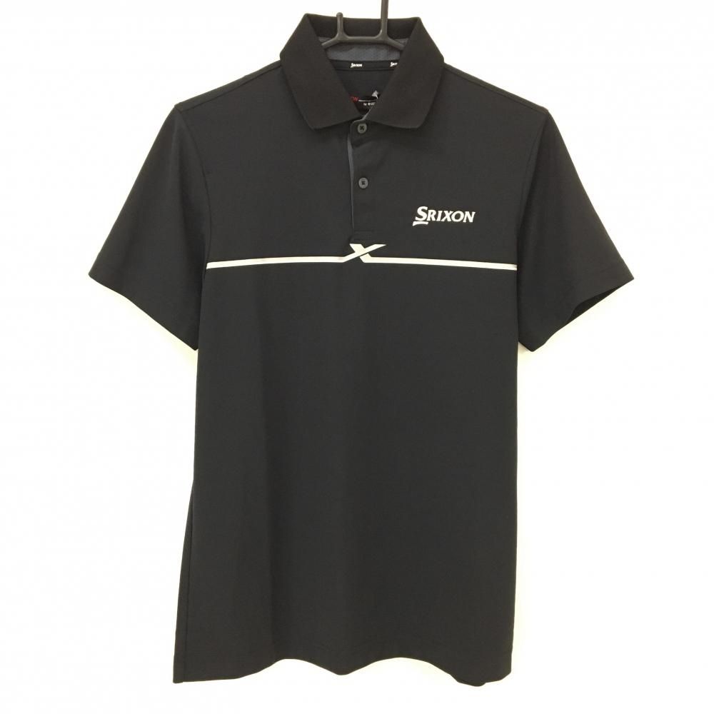 SRIXON スリクソン　LEXUS レクサス　ポロシャツ　ロゴ　メンズ　M 黒 LEXUS SRIXON シャツ SRIXON スリクソン LEXUS レクサス