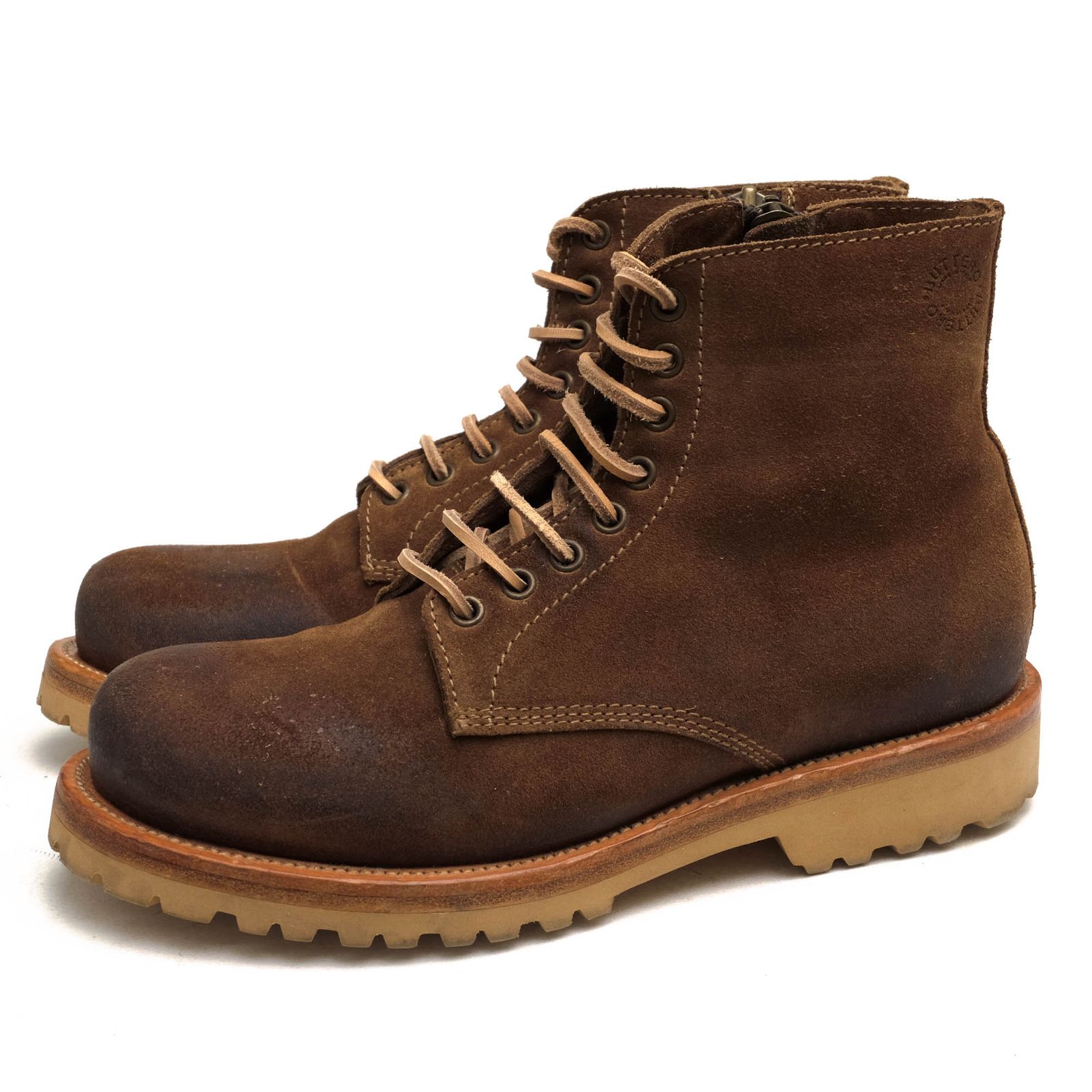 BUTTERO（ブッテロ）革靴　ダークブラウン ブッテロ／BUTTERO レースアップブーツ シューズ 靴 メンズ 男性 男性