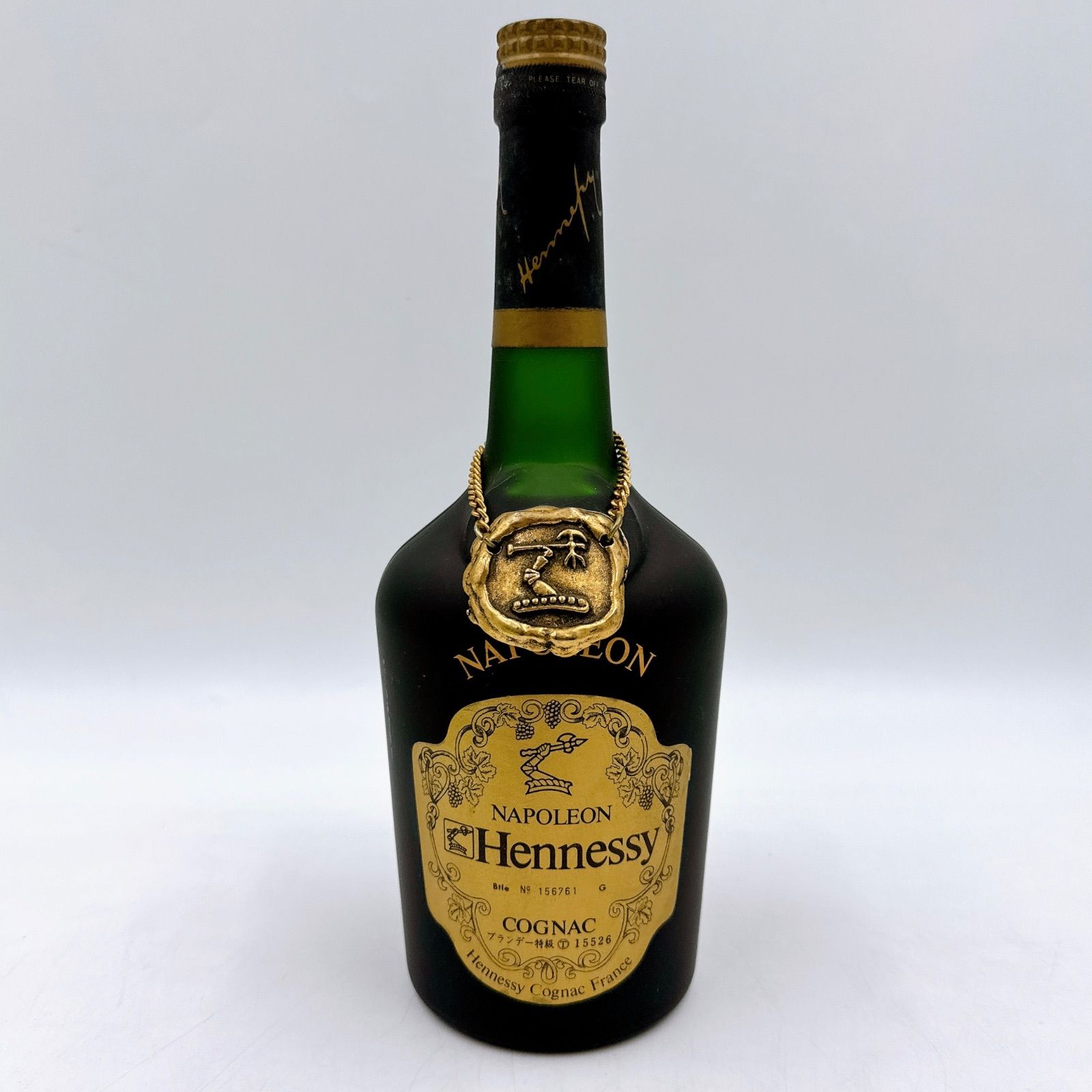 未開栓】NAPOLEON Hennessy ショップ コニャック 金キャップ