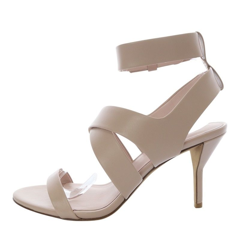 3.1 フィリップリム 3.1 phillip lim KIDDIE ANKLE STRAP サンダル ピンヒール ストラップ カーフレザー 37 ピンク |YO2