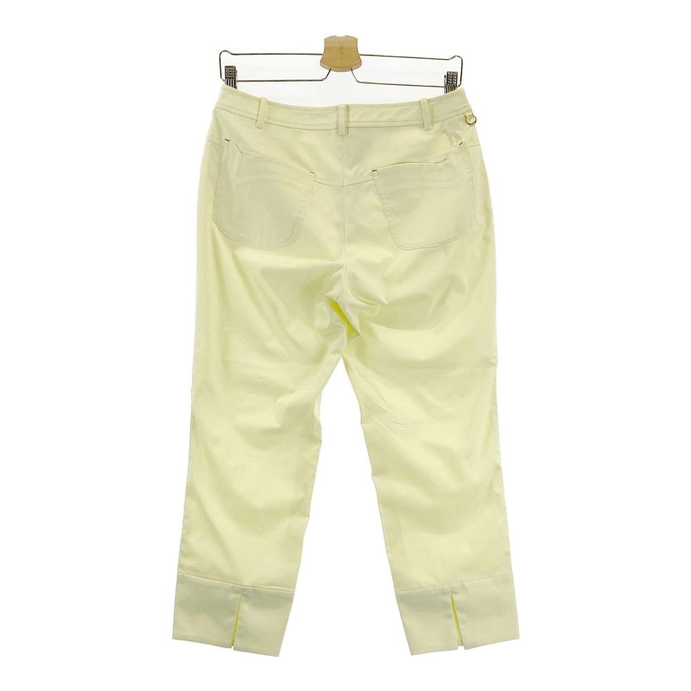 サイズ：40 ADABAT アダバット クロップドパンツ イエロー系