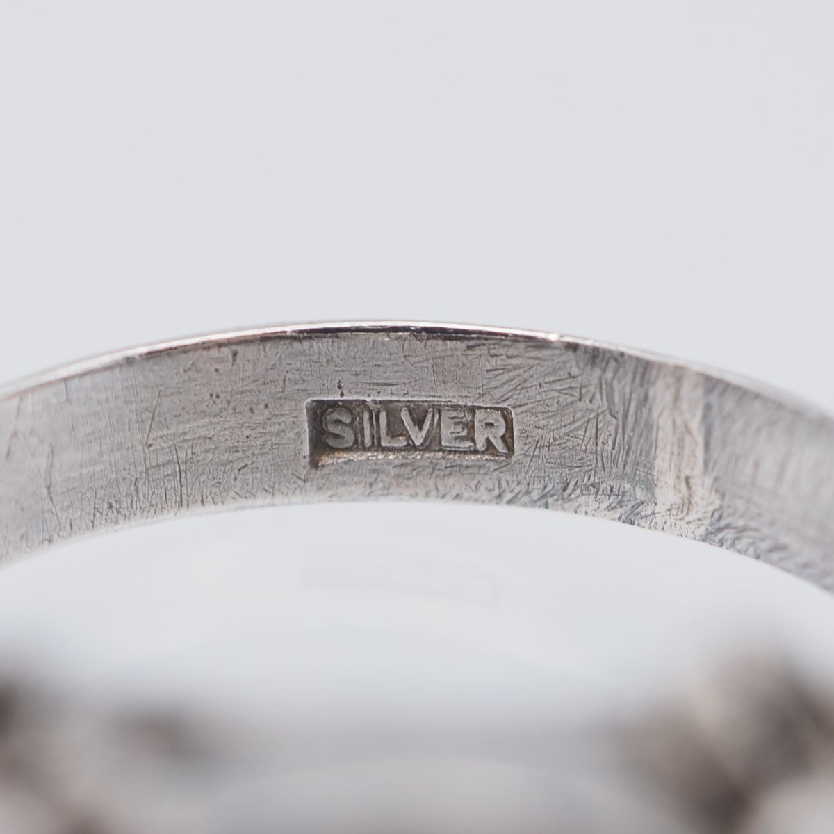 B562 レッドアゲート 赤瑪瑙 メノウ SILVER刻印 リング