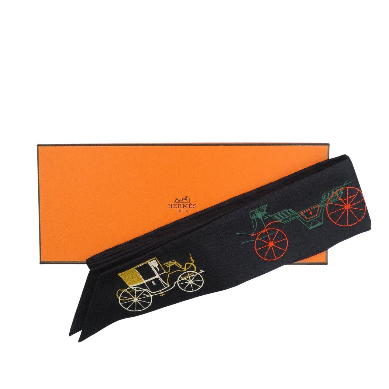 エルメス ツイリー ロング ア・トゥ・ベルリンヌ HERMES エルメス