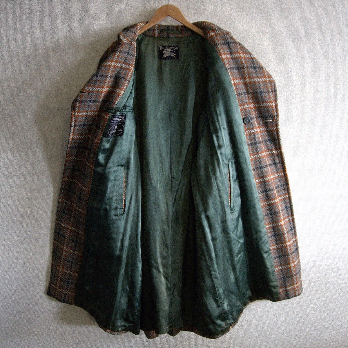 60S～70S/Scottish Cheviot】 BURBERRYS 【スコティッシュ ツイード