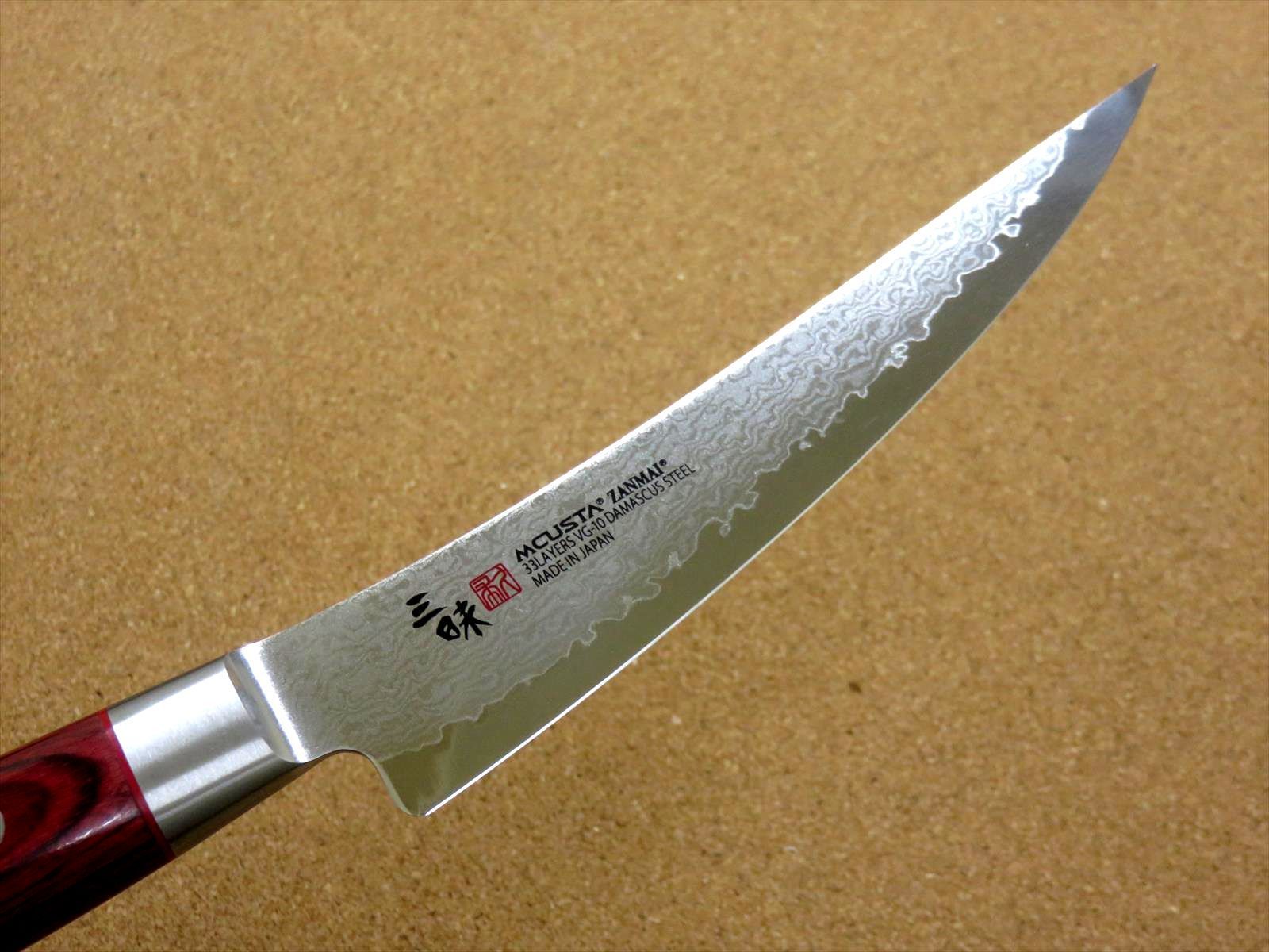 関の刃物 ボーニングナイフ 165mm 三昧 クラシック ダマスカス包丁 ...