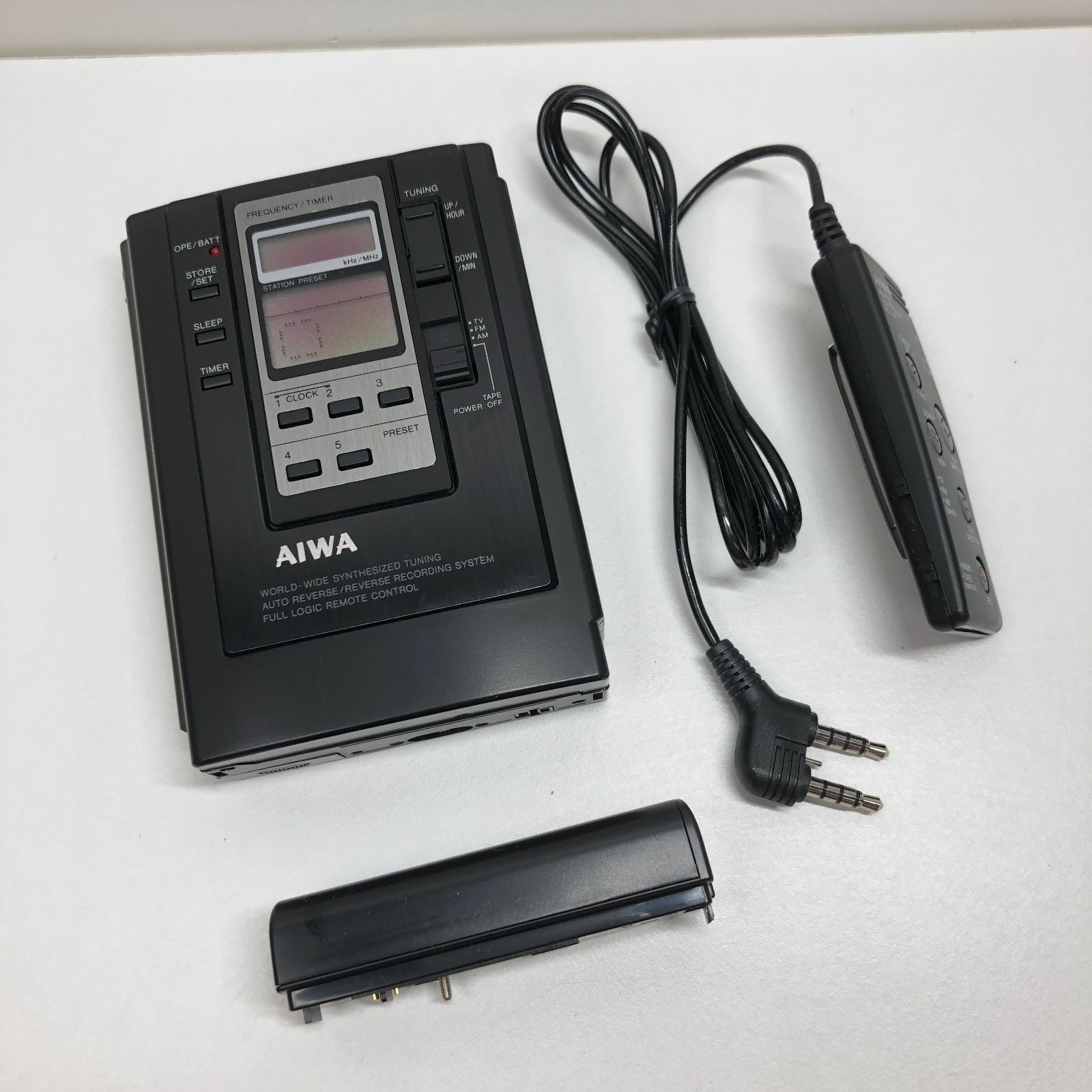 未使用品】AIWA アイワ HS-JX30 TV/FM/AM ステレオ ラジオ