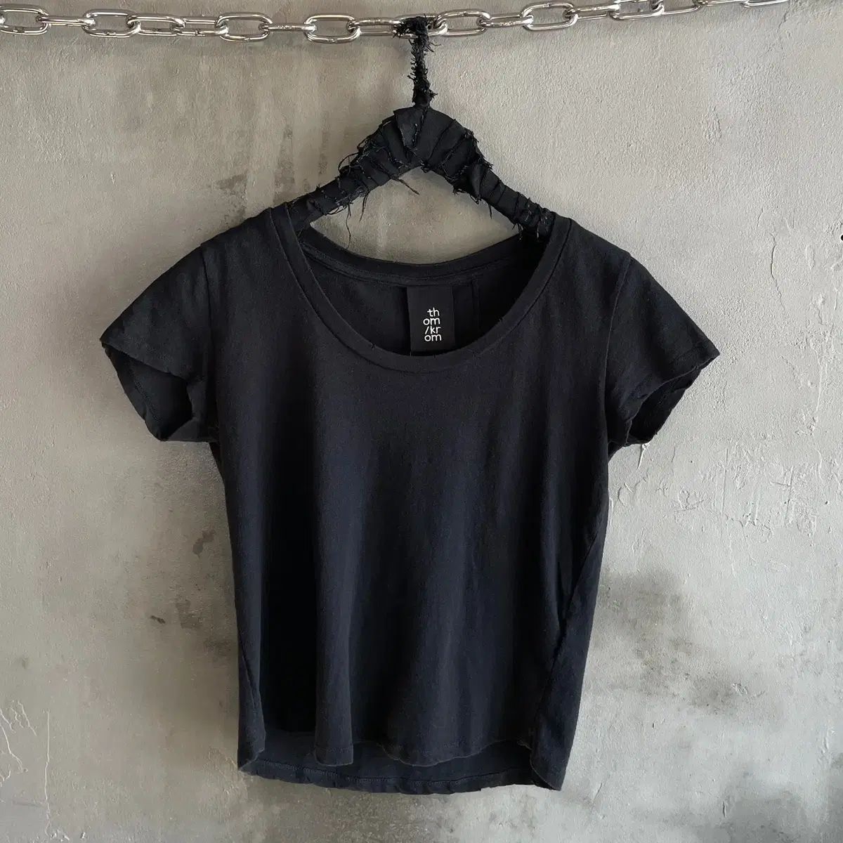 トム クロム オーバーロック ステッチ Tシャツ