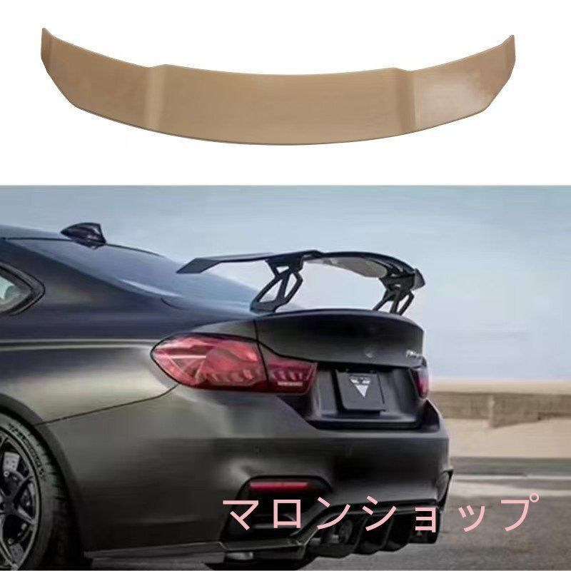 【未使用品】カーボンファイバー調汎用リアウイング GT ウィング カーボン リア スポイラー 汎用 トランク テール
