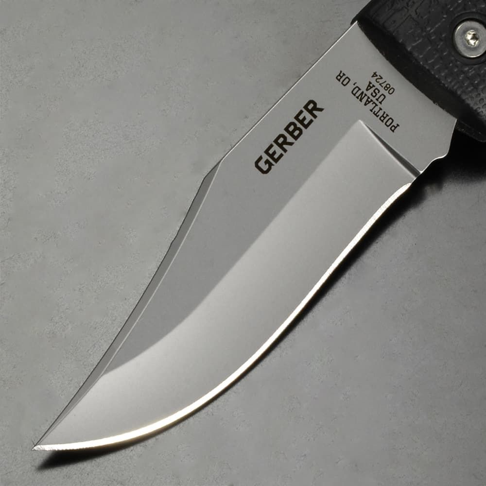 ガーバー 折りたたみ式ナイフ ブラック シルバー USA GERBER 折りたたみナイフ Gator ラバーハンドル 06069N 18歳以上