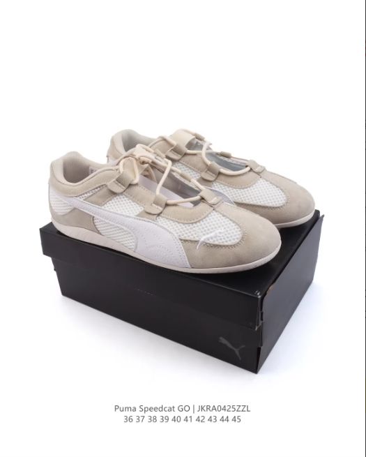 PUMA SPEEDCAT GO WNS ALPINE SNOW-PUMA WHITE レディース スニーカー
