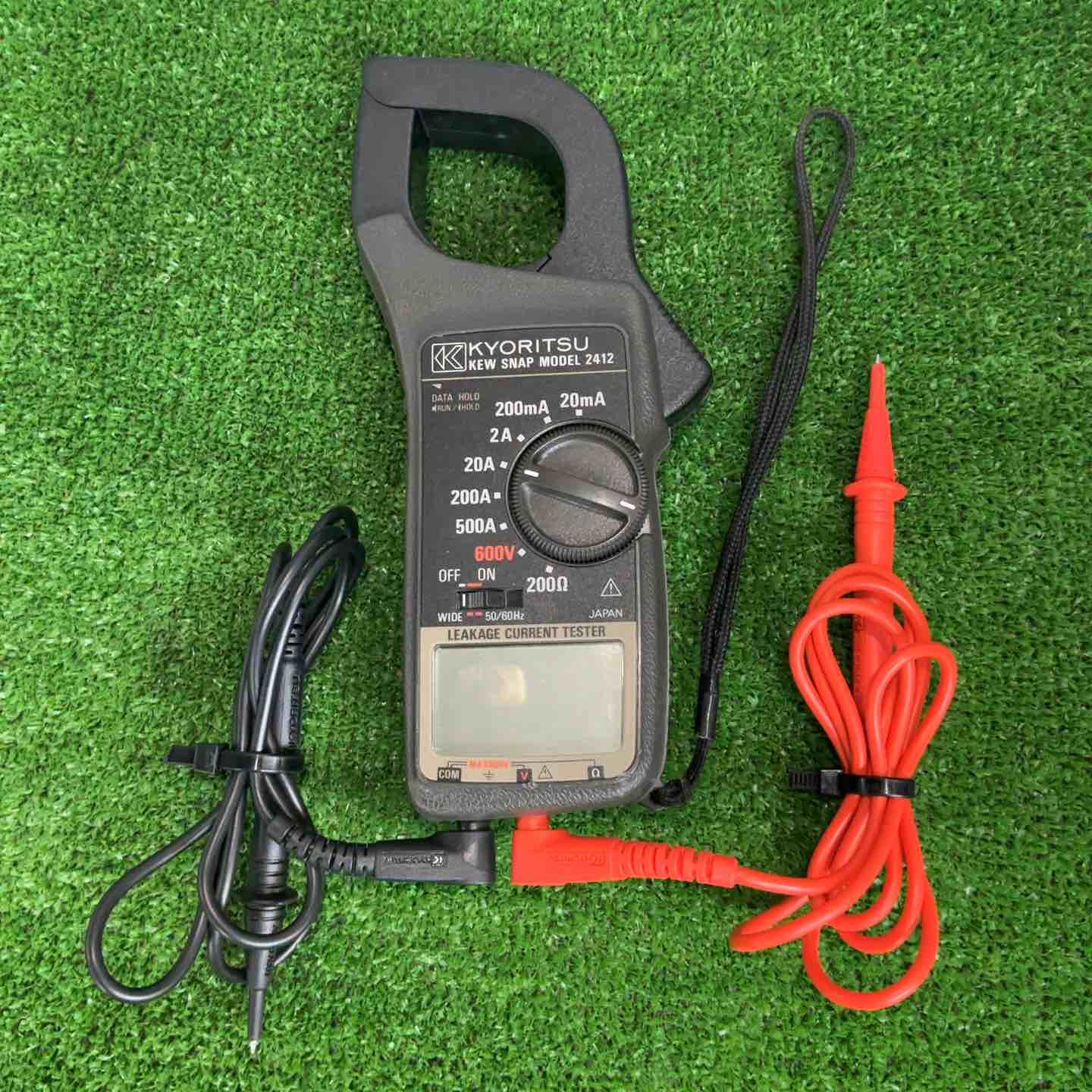 リーククランプメータ 動作未