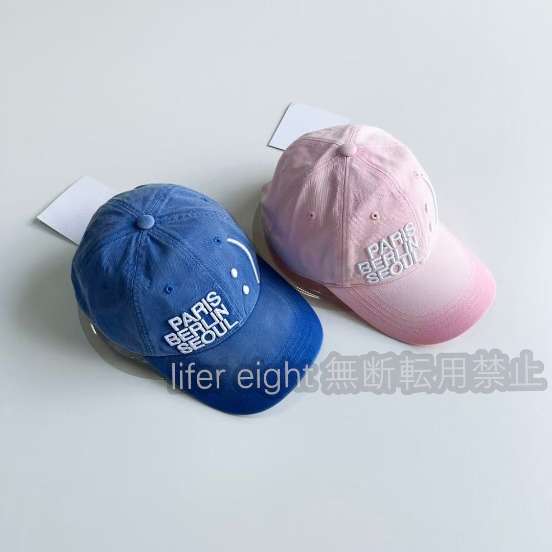 THE MUSEUM VISITOR★韓国★人気★男女兼用★POINT LINE BALLCAP THE MUSEUM VISITOR☆韓国☆人気☆男女兼用☆POINT LINE BALLCAP