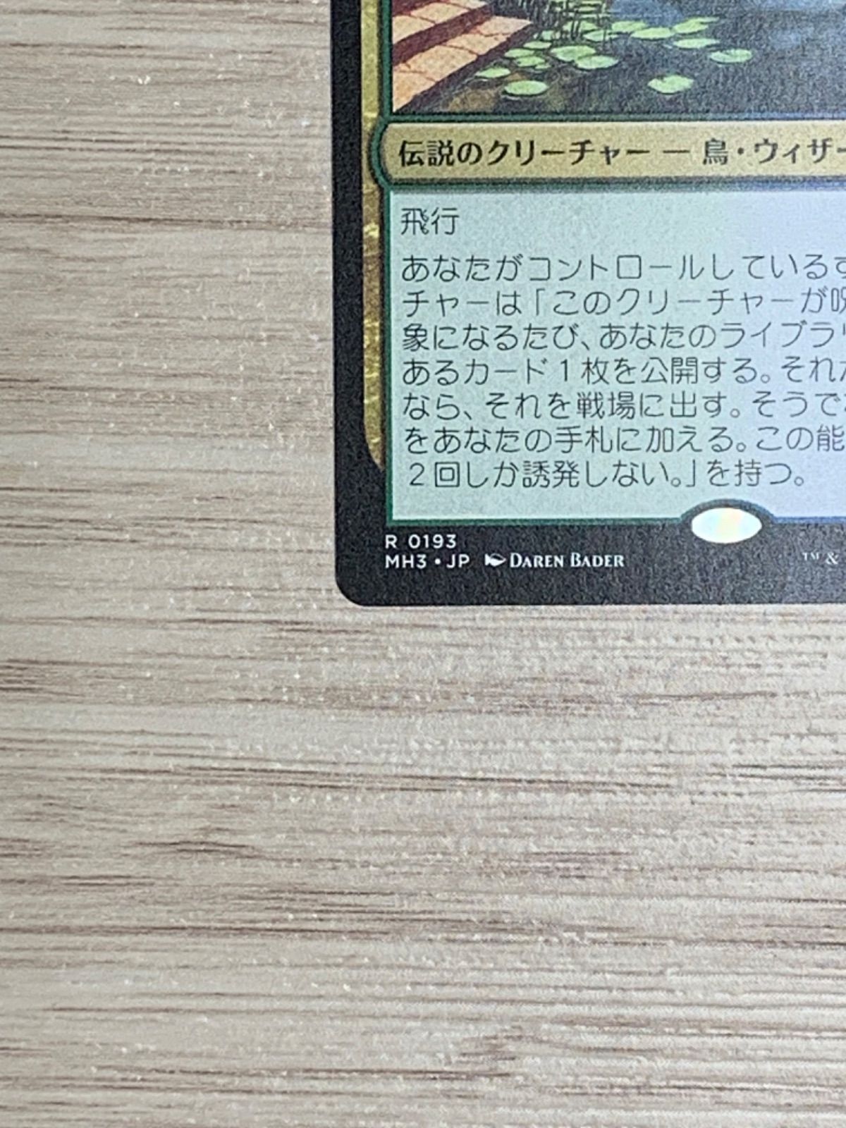 買取相場】-MtG-(日)有翼の叡智、ナドゥ / Nadu, Winged Wisdom