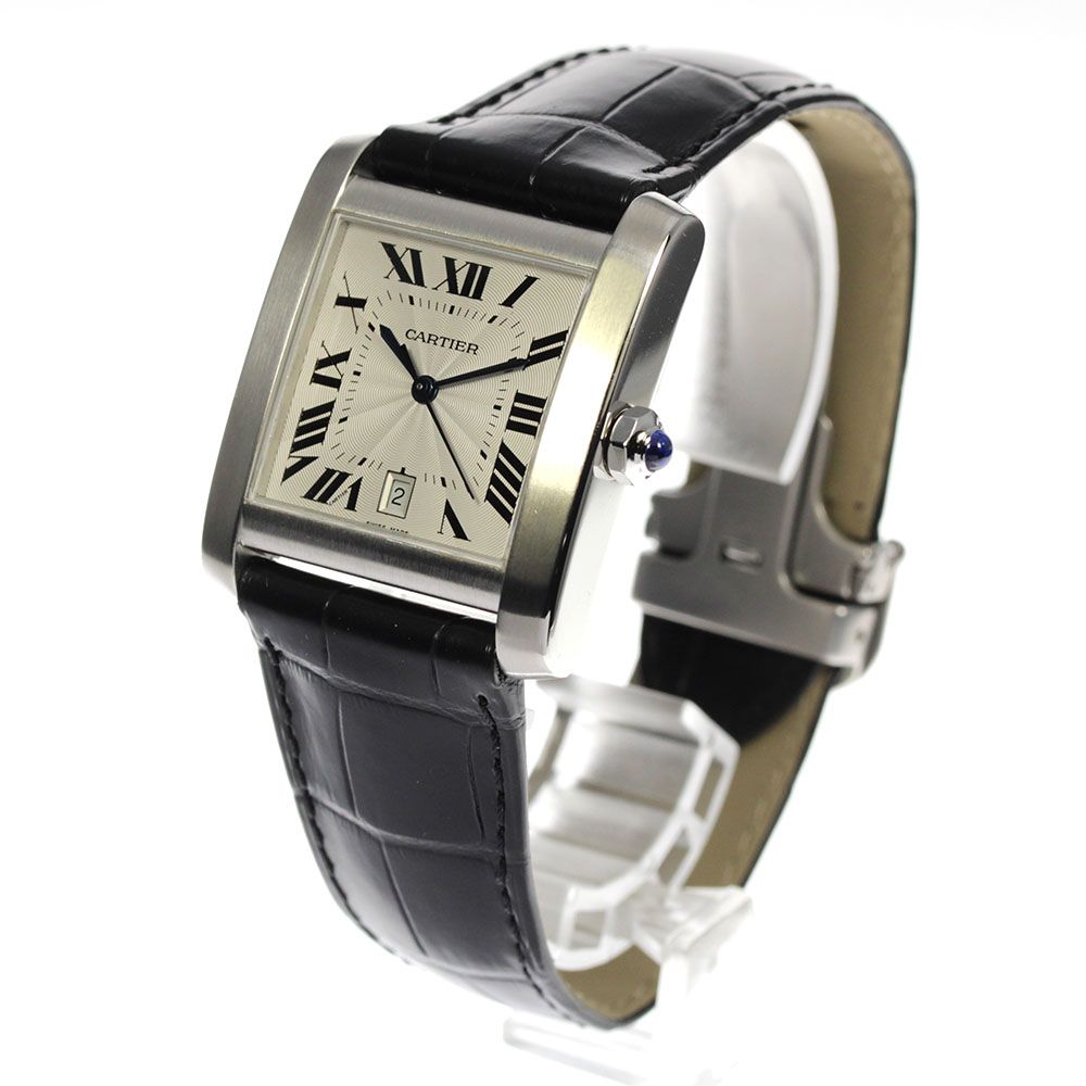 カルティエ CARTIER W5101755 タンクフランセーズXXL デイト 自動巻き