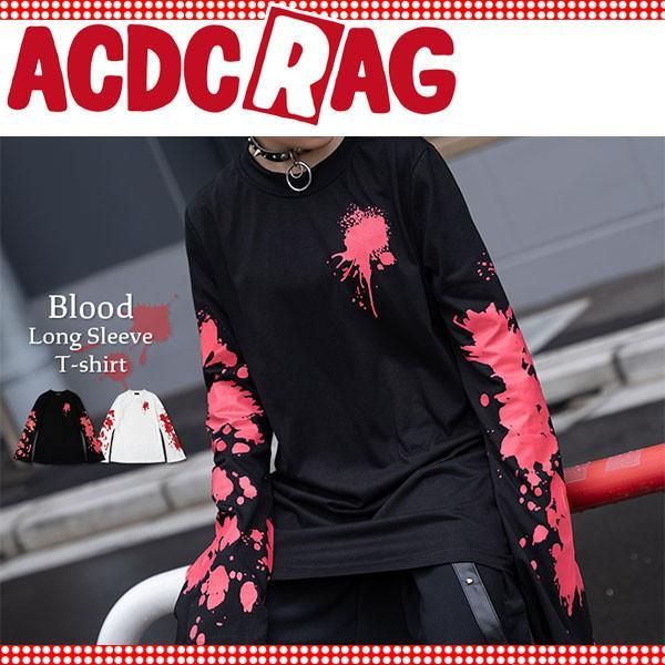 ACDC RAG エーシーディーシーラグ ブラッド ロンT Tシャツ 長袖 ロング
