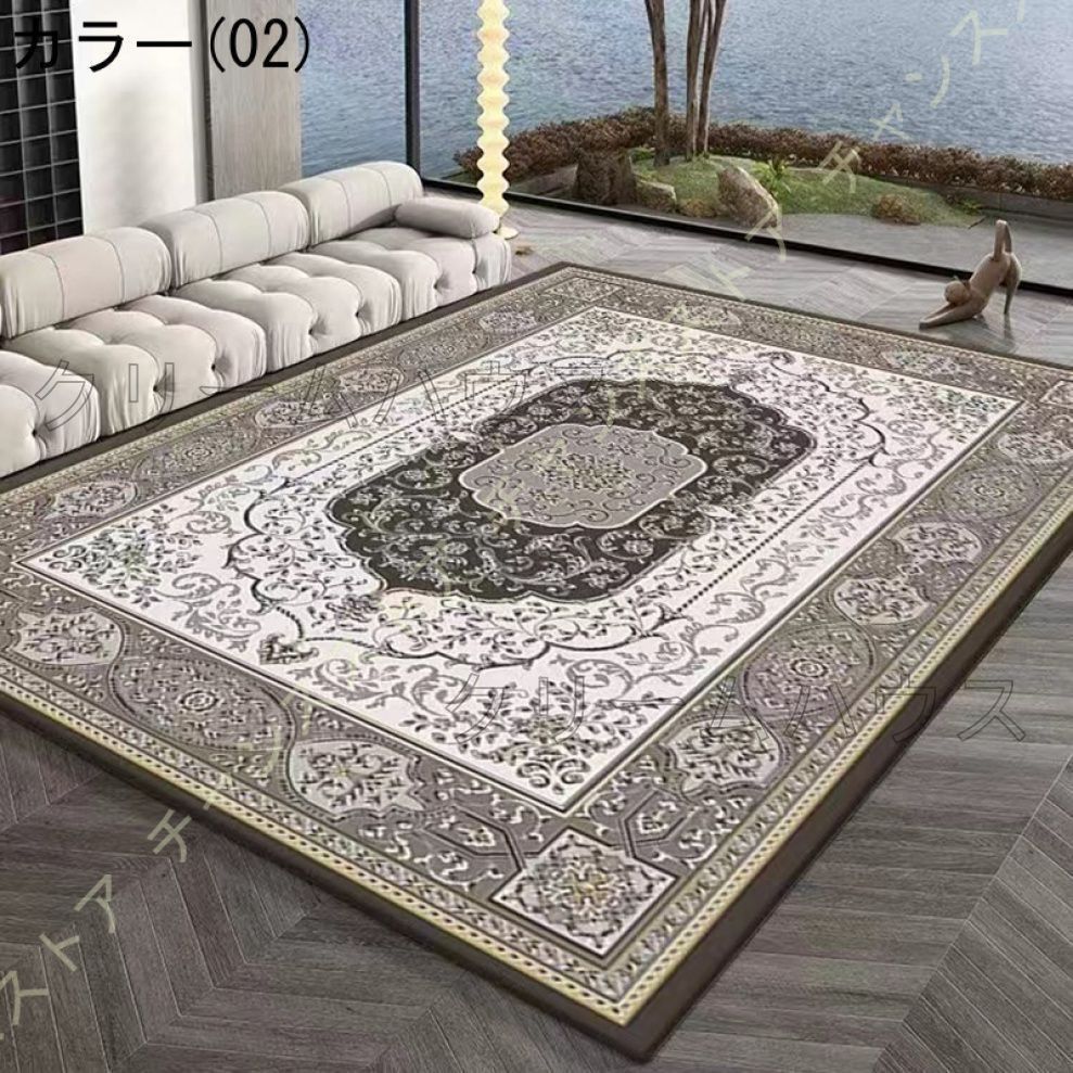 ペルシャ絨毯 装飾模様カーペット 200x200cm ペルシャ絨毯 装飾模様