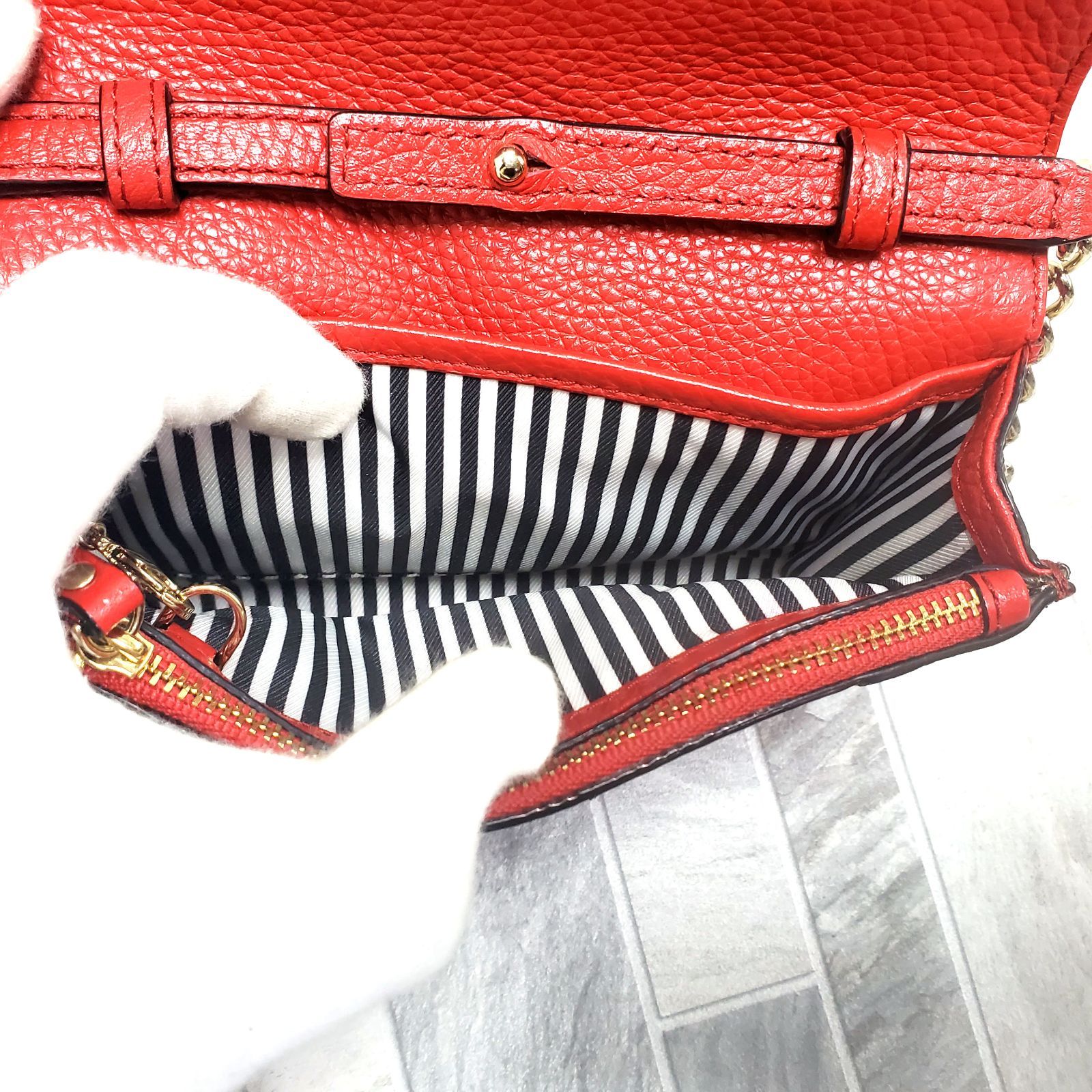 新品希少 Kate spade newyork チェーンショルダーバック - メルカリ