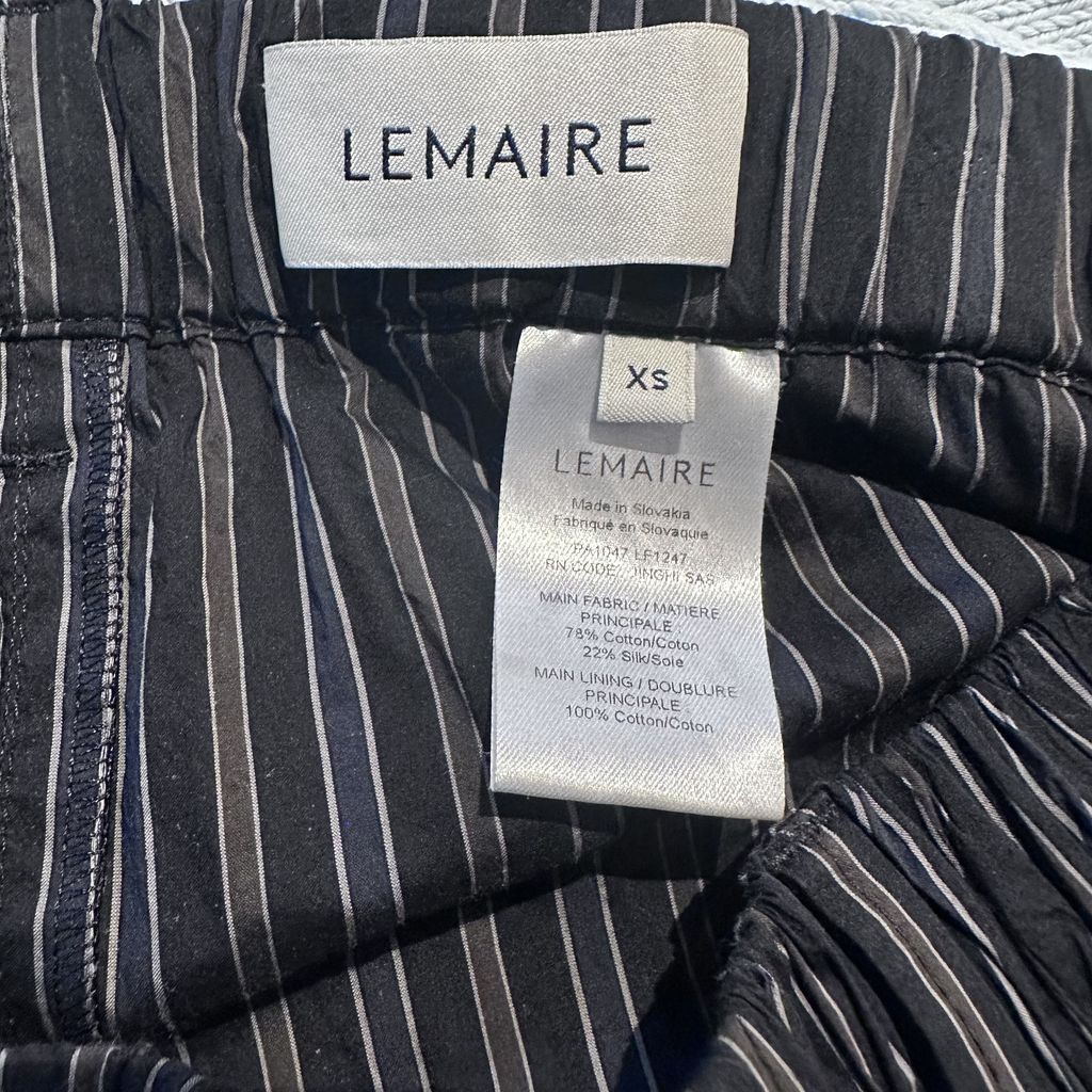 LEMAIRE ルメール 24SS Relaxed Striped Trousers ストライプ LEMAIRE ルメール 24SS Relaxed Striped Trousers ストライプ