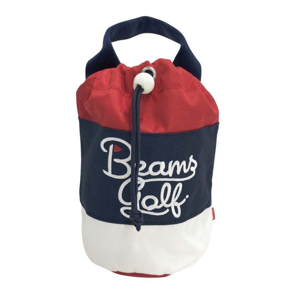 BEAMS GOLF ビームスゴルフ カートバッグ 刺繍 ネイビー系