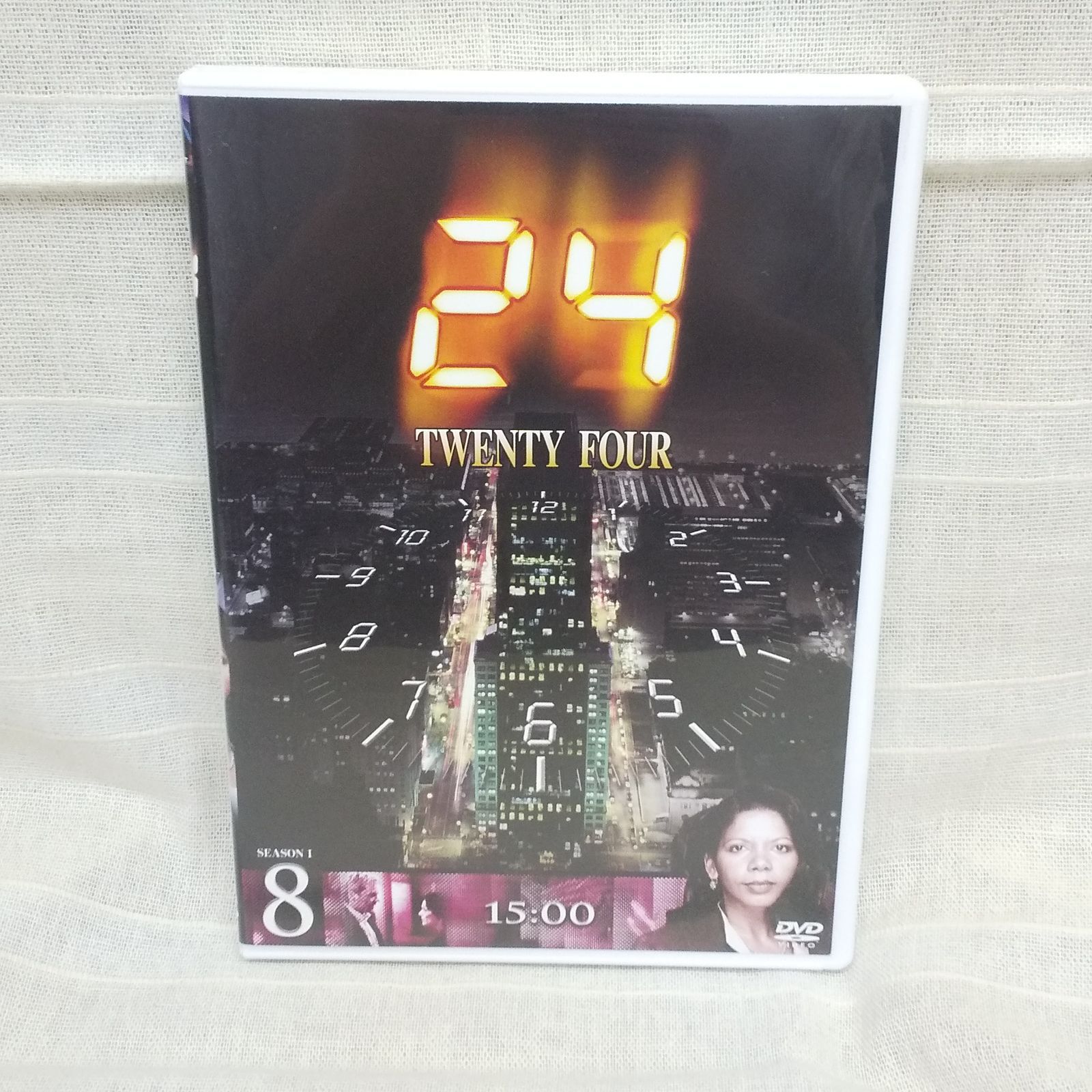 24 TWENTY FOUR SEASON1 Vol.8 レンタル落ち 中古 DVD ケース付き