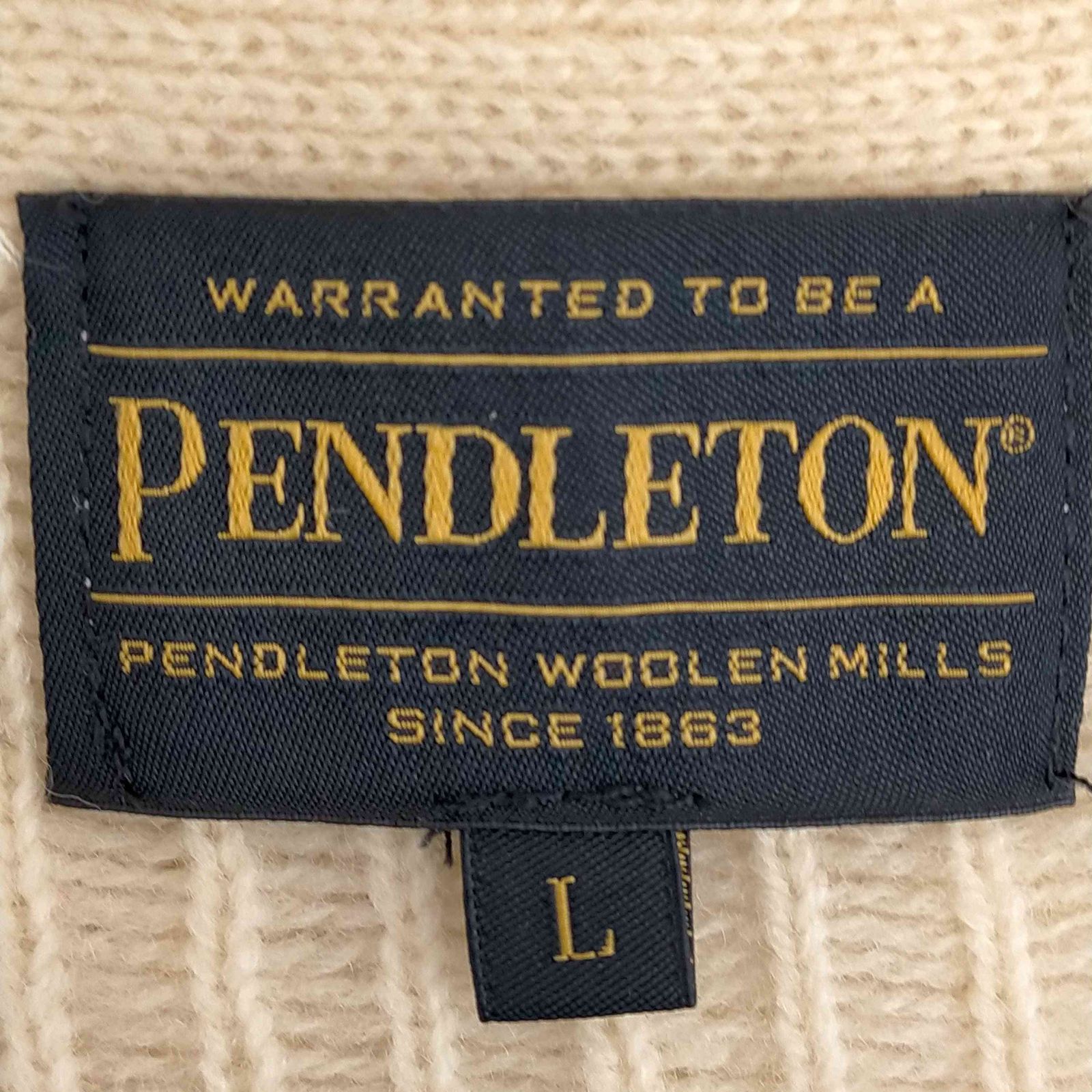 ペンドルトン PENDLETON オルテガ柄 別注ニットベスト メンズ JPN：L 