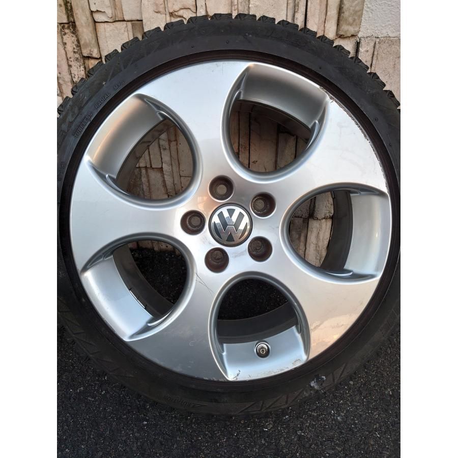 送料込み♪ フォルクスワーゲン BBS製 ゴルフ 純正ホイール 17×7.5J 