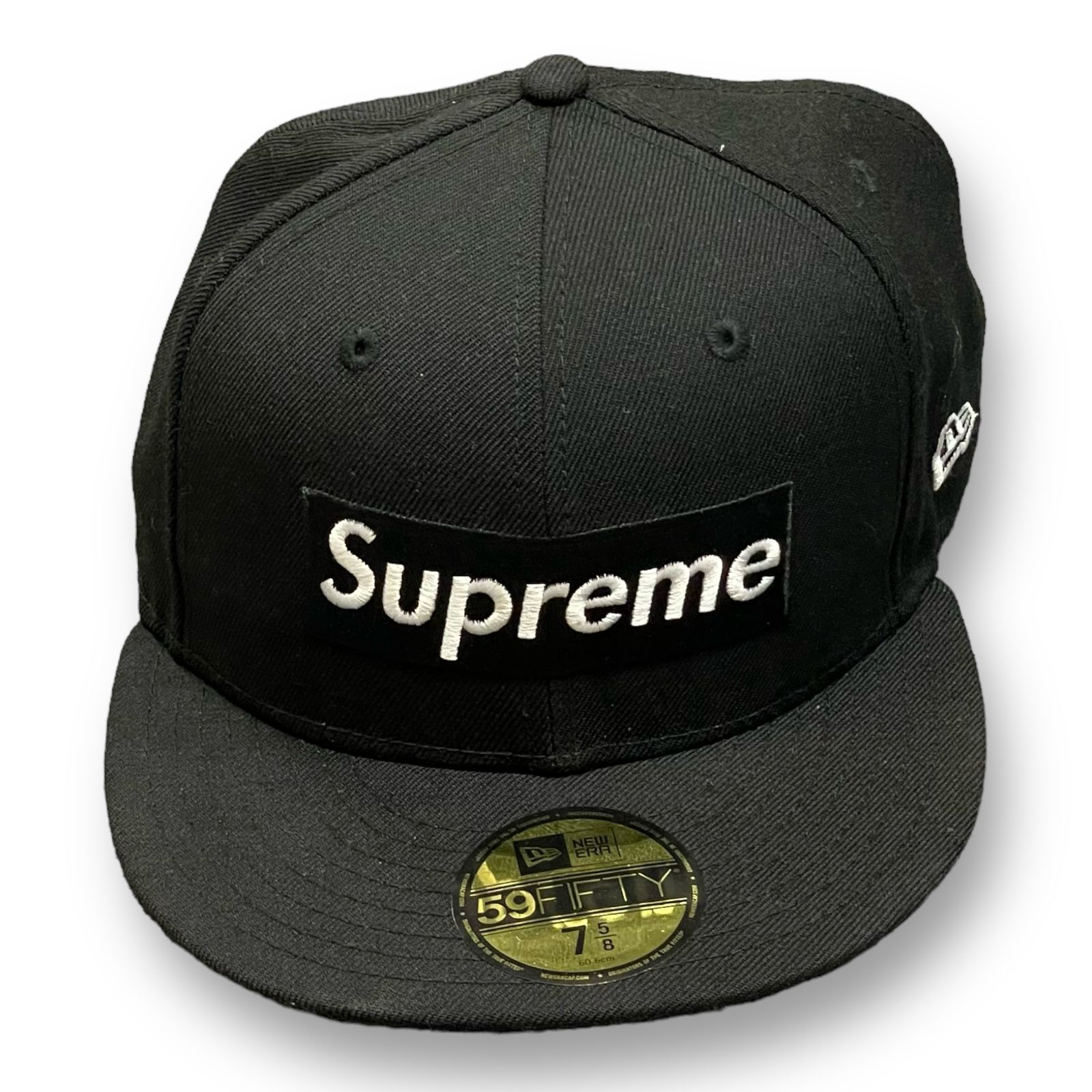 メンズSupreme Box Logo R.I.P NEWERA 7 5/8 - www.hercos-group.com