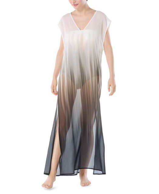 送料無料 カルメンマークヴァルヴォ レディース ワンピース トップス Women s V-Neck Maxi Dress Swim Cover-Up Black