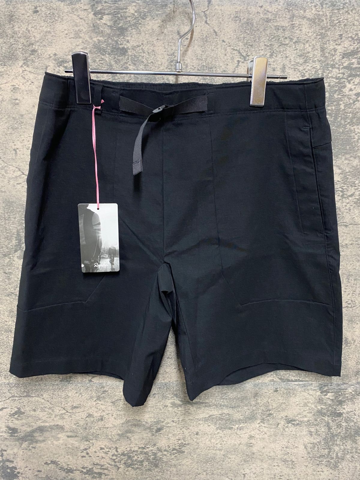 IY741 ラファ Rapha MEN S EASY TECH SHORTS ハーフパンツ 黒 S