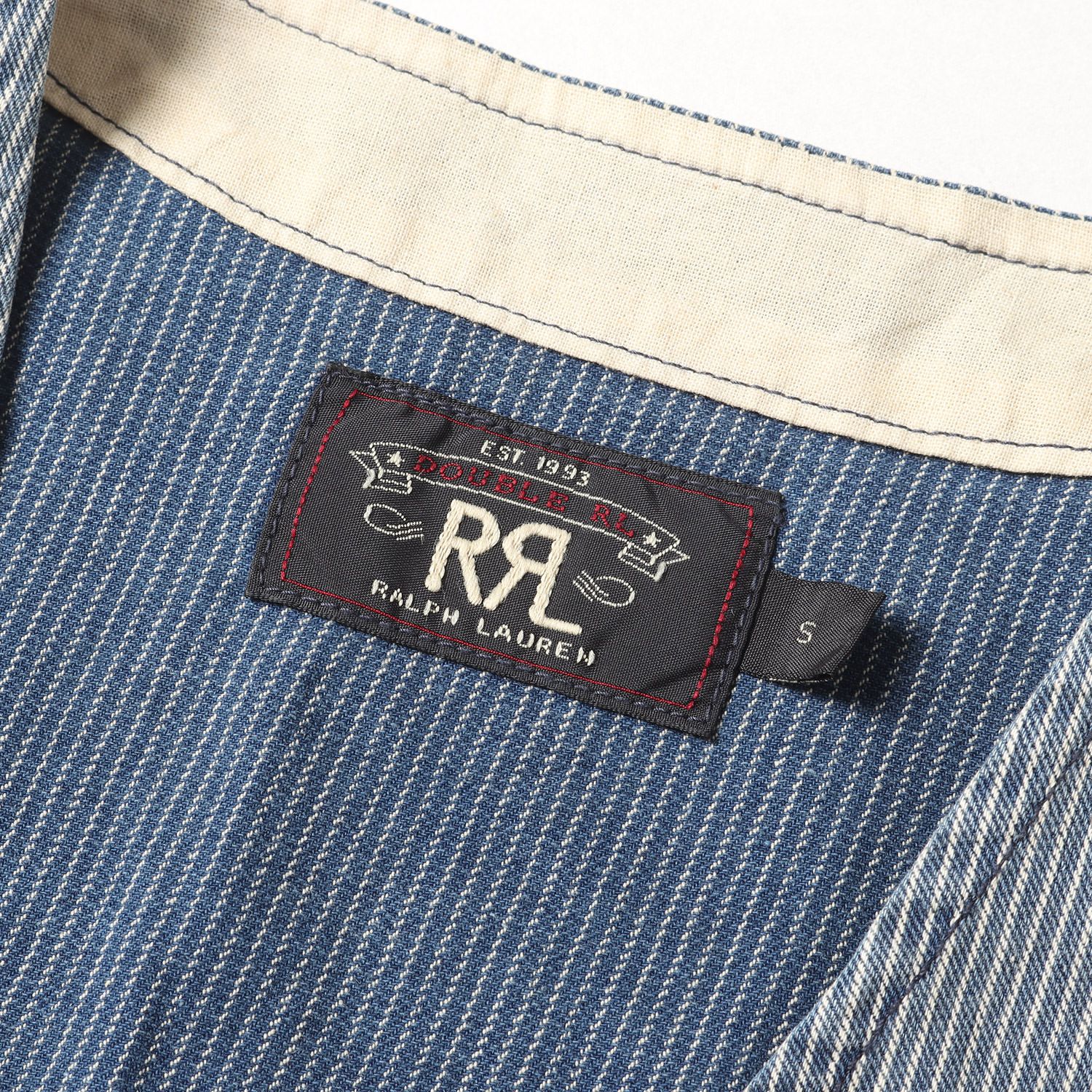 RRL ワークベスト RRL - ダブルアールエル RRL ワークベスト デニム シンチバック