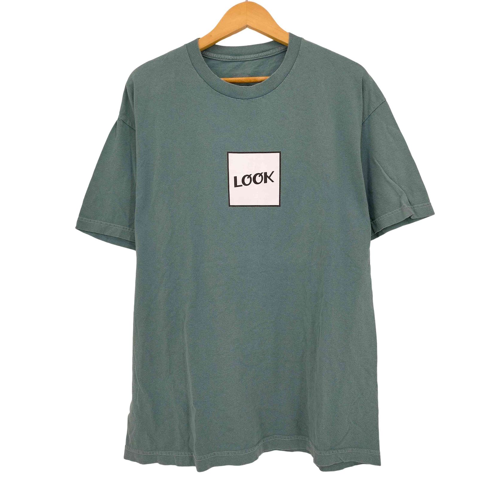 ルックスタジオ LOOK STUDIO ロゴプリントTシャツ メンズ  L