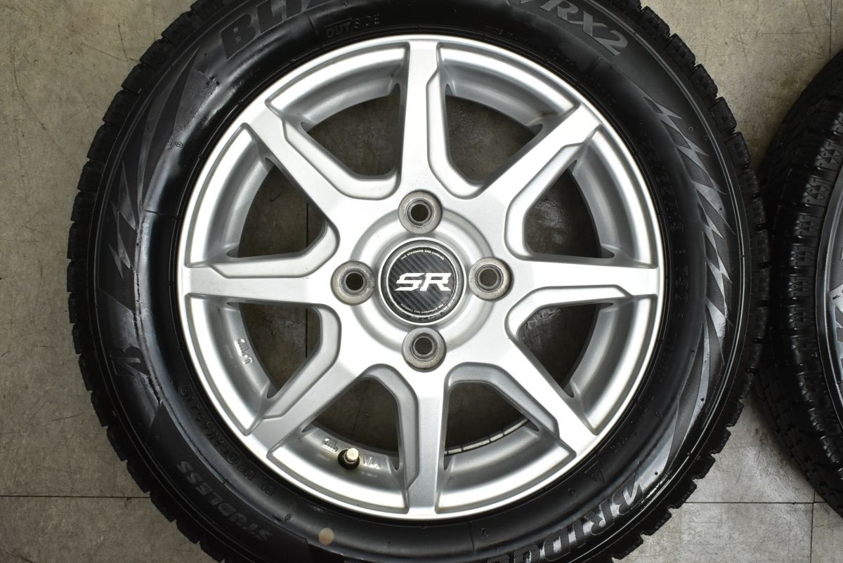 軽自動車サイズ】ストレンジャー 13in 4.00B +45 PCD100 4穴 