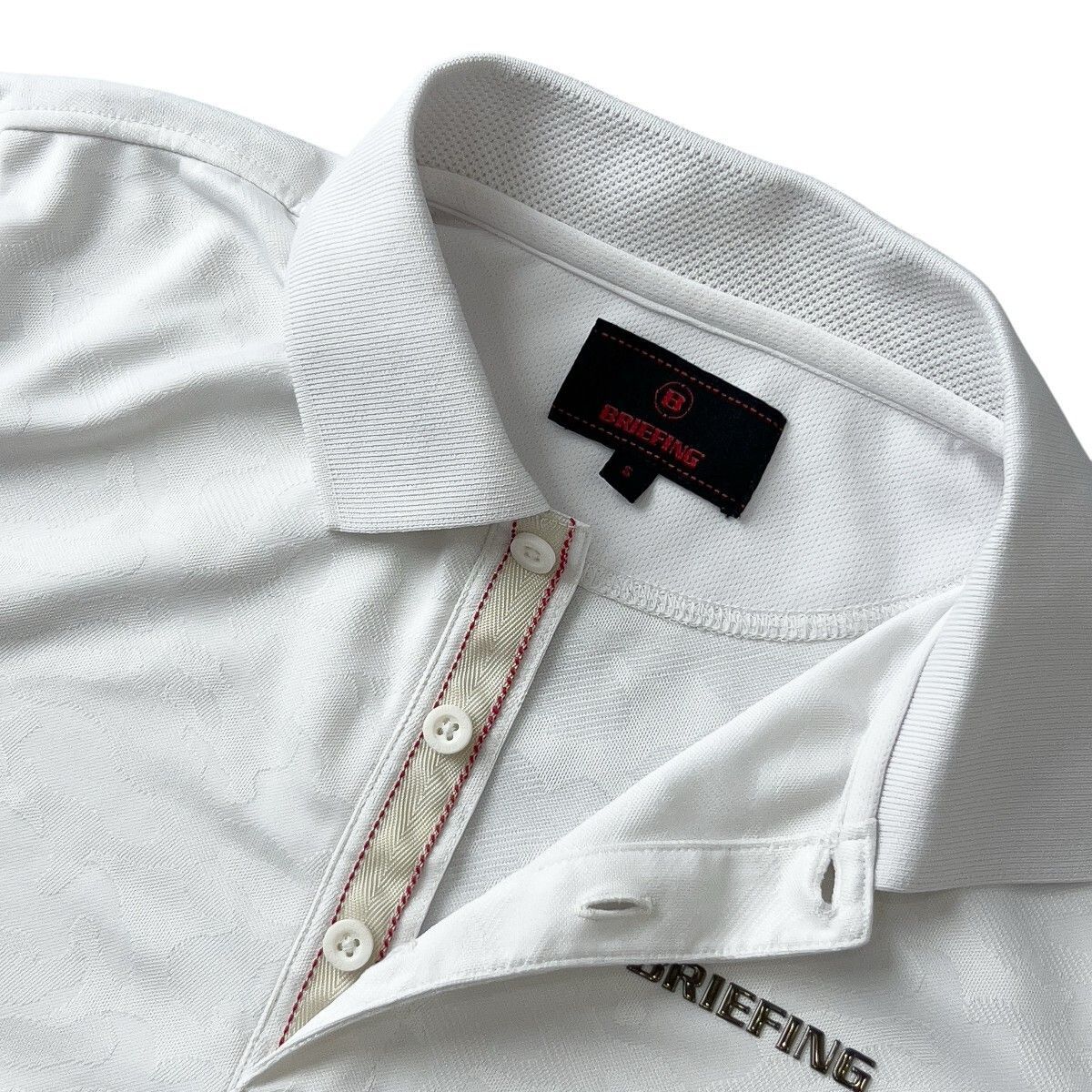 BRIEFING GOLF 吸水速乾 ストレッチ 半袖ポロシャツ Sサイズ BRIEFING GOLF ブリーフィング ゴルフ 吸水速乾 ストレッチ 半袖