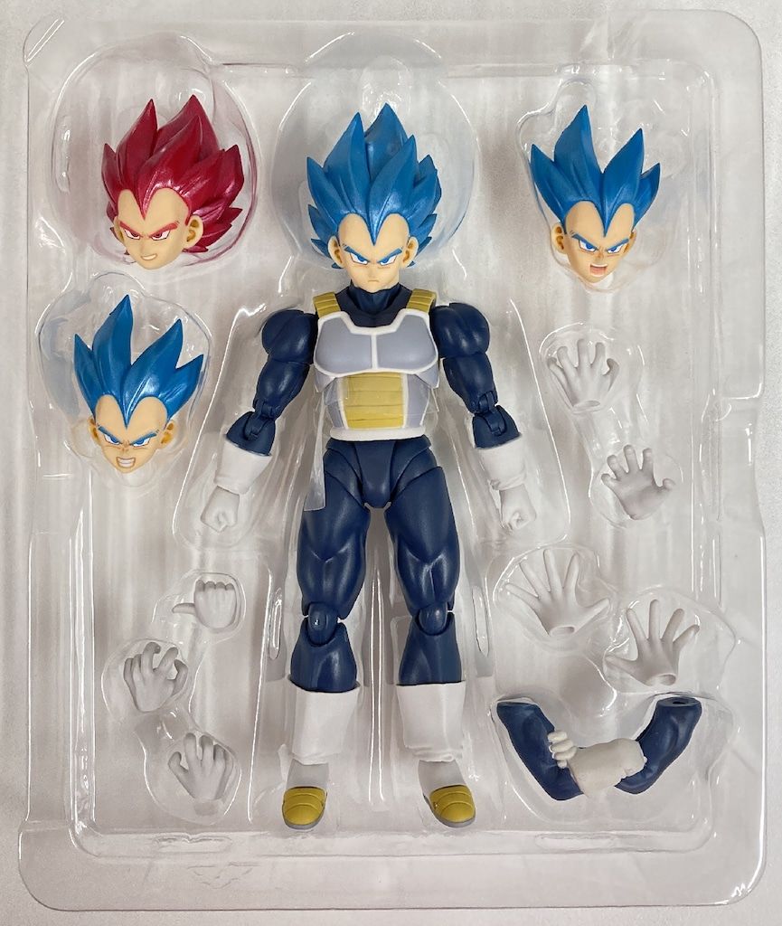 S.H.Figuarts スーパーサイヤ人ゴッドスーパーサイヤ人ベジータ