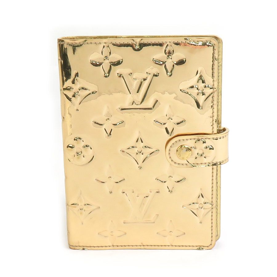 ルイ ヴィトン LOUIS VUITTON 手帳カバー モノグラムミロワール アジェンダPM R20962