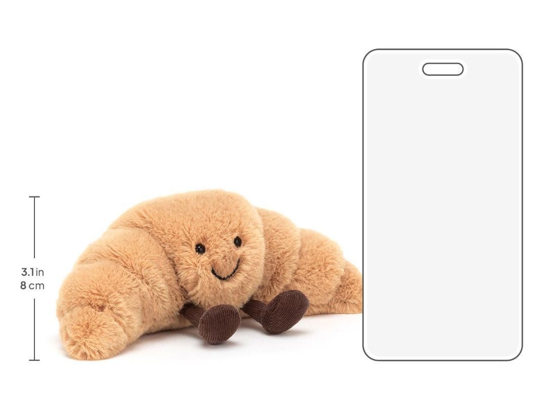 新品 ジェリーキャット Jellycat クロワッサン パン ぬいぐるみ 袋付き