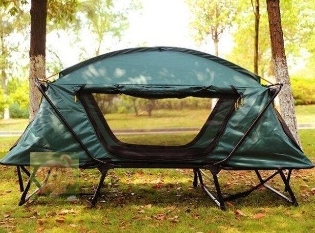 ♥ テント 一人 防雨 オフグラウンドテント 釣り 湿り防止 屋外キャンプ 二重 キャンプテント ビーチ釣りテント