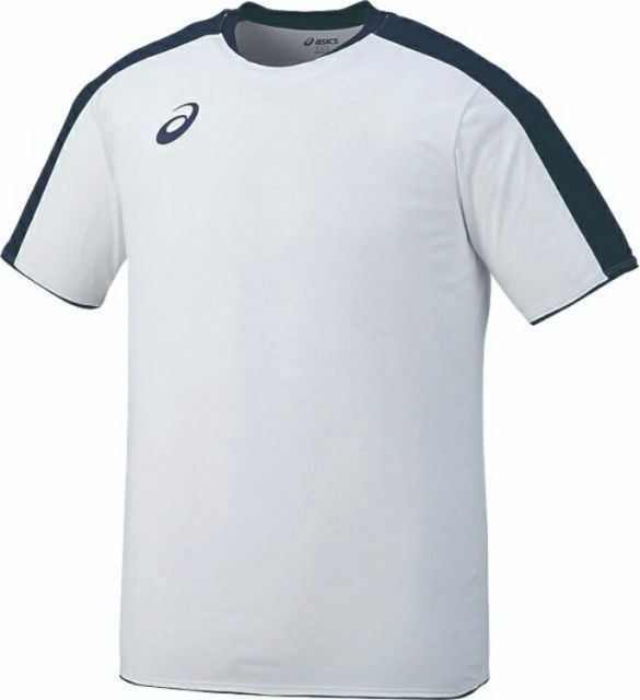 asics アシックス Game Shirt HS ホワイト 150 XS1146 1 | スポーツ用品 スポーツ グッズ ツール アクセサリー 雑貨 小物 使いやすい サッカ  衣類 レディース メンズ 150 ウエア 機能性 シルエット シャ