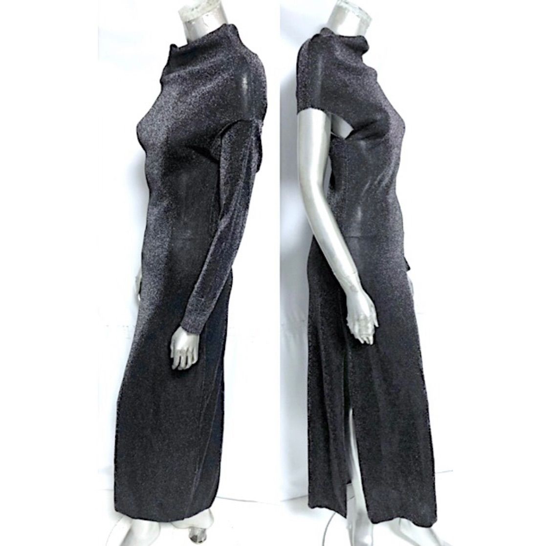 新作！【ほぼ未使用】FENDI フェンディ ファブリック ブラック ラメ  