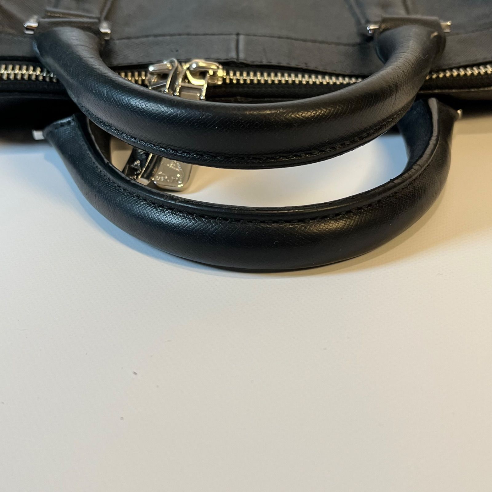PELLE MORBIDA 2way ブリーフケース キャピターノ レザー 黒