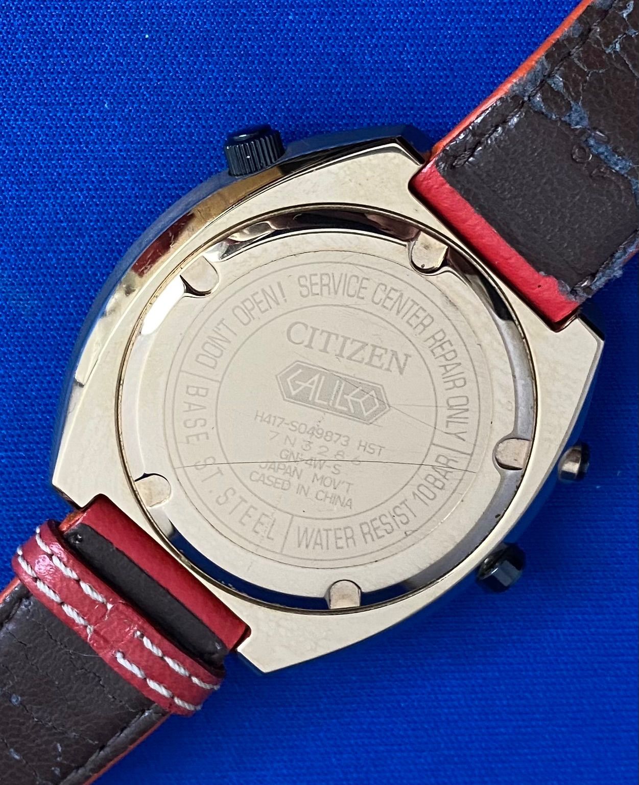 良品動作良_Citizen福山雅治ガリレオモデル_ソーラー電波/H417 シチズン 福山雅治 限定ガリレオモデル エコドライブ 電波時計