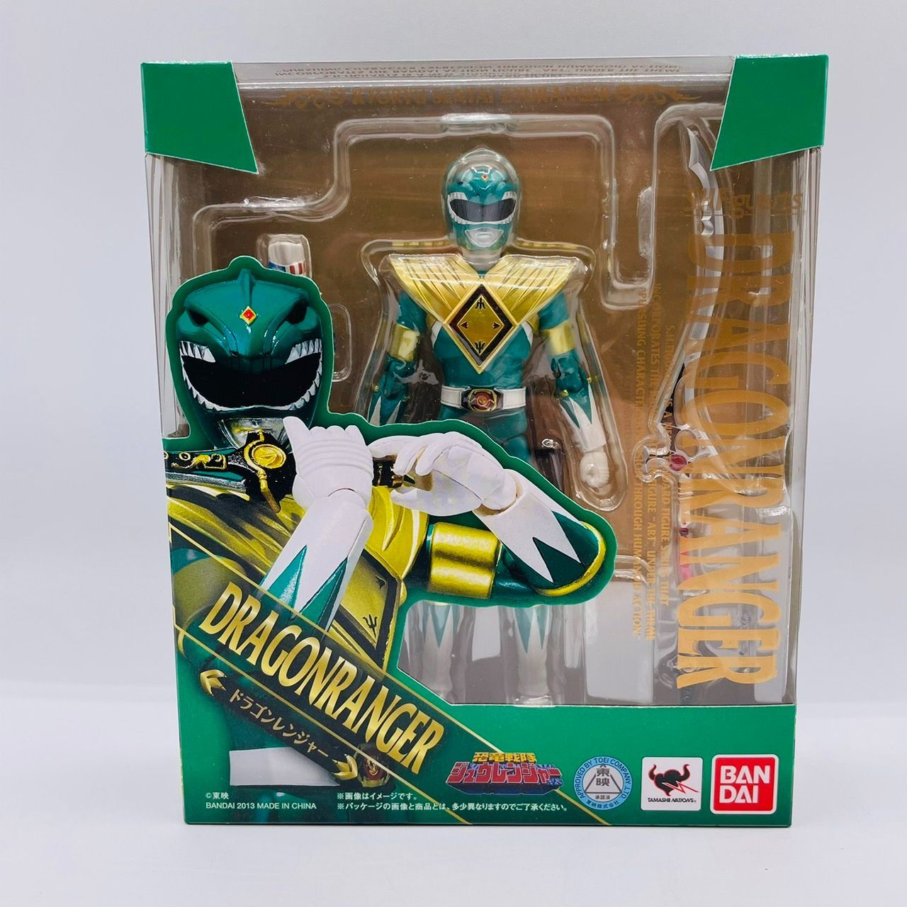 恐竜戦隊 ジュウレンジャー ドラゴンレンジャー バンダイ フィギュ 