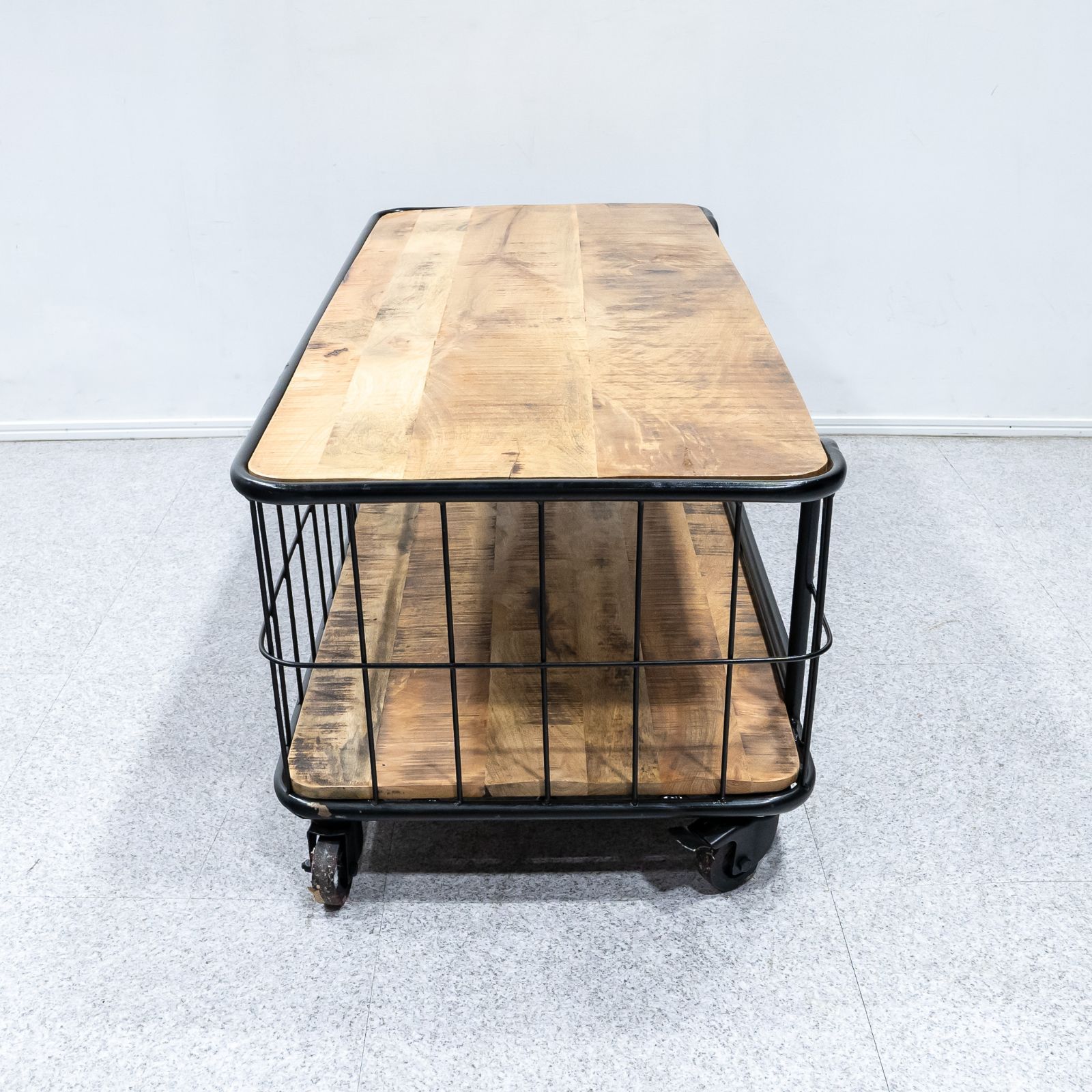 KNOT ANTIQUES ノットアンティークス ローテーブル 車輪