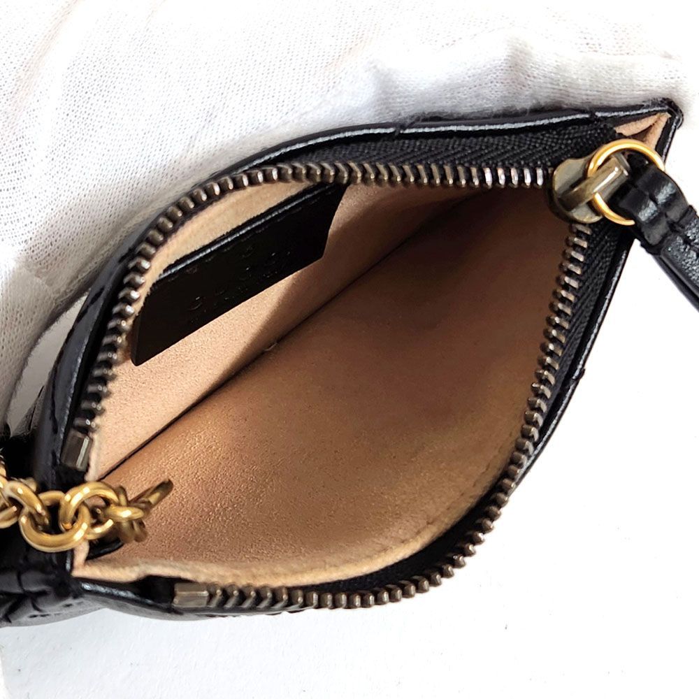 グッチ GUCCI GGマーモント コインケース 671773 ブラック