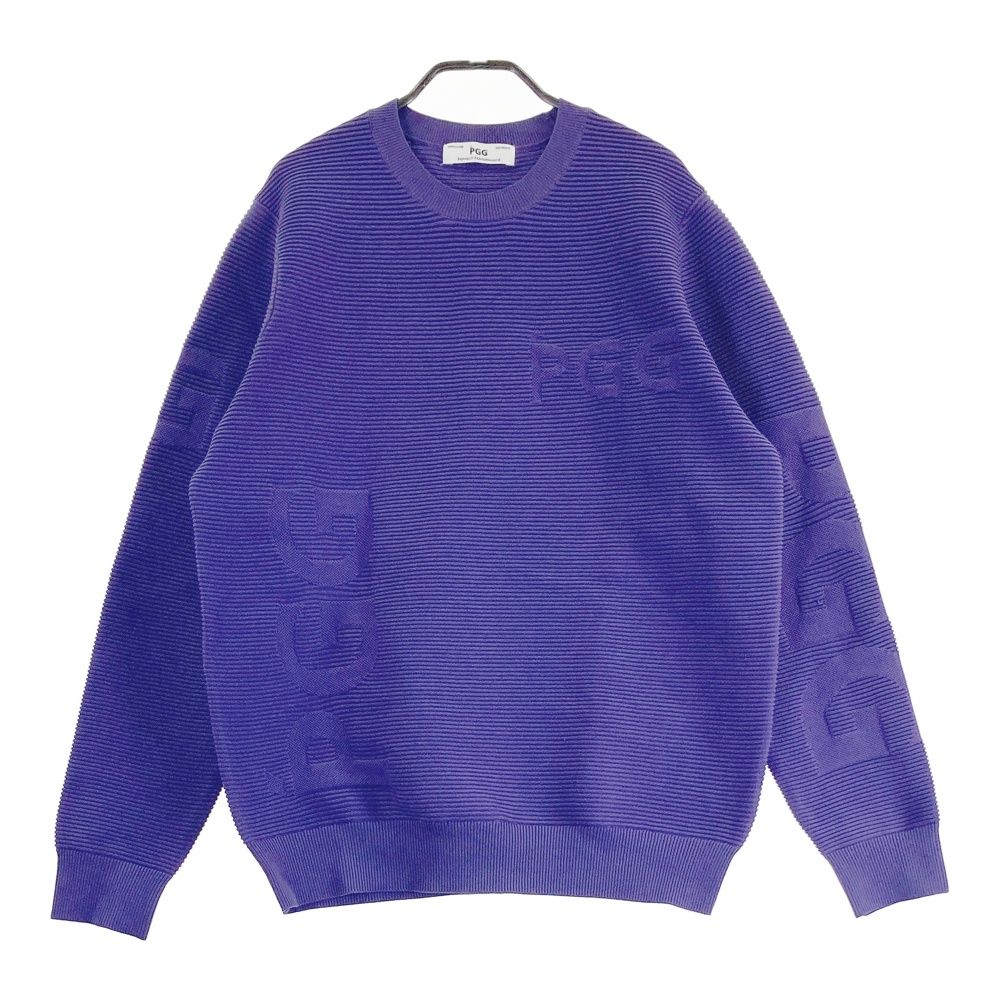 PEARLY GATES パーリーゲイツ セーター パープル サイズ5 ゴルフ サイズ：5 PGG PEARLY GATES パーリーゲイツ 2024年モデル