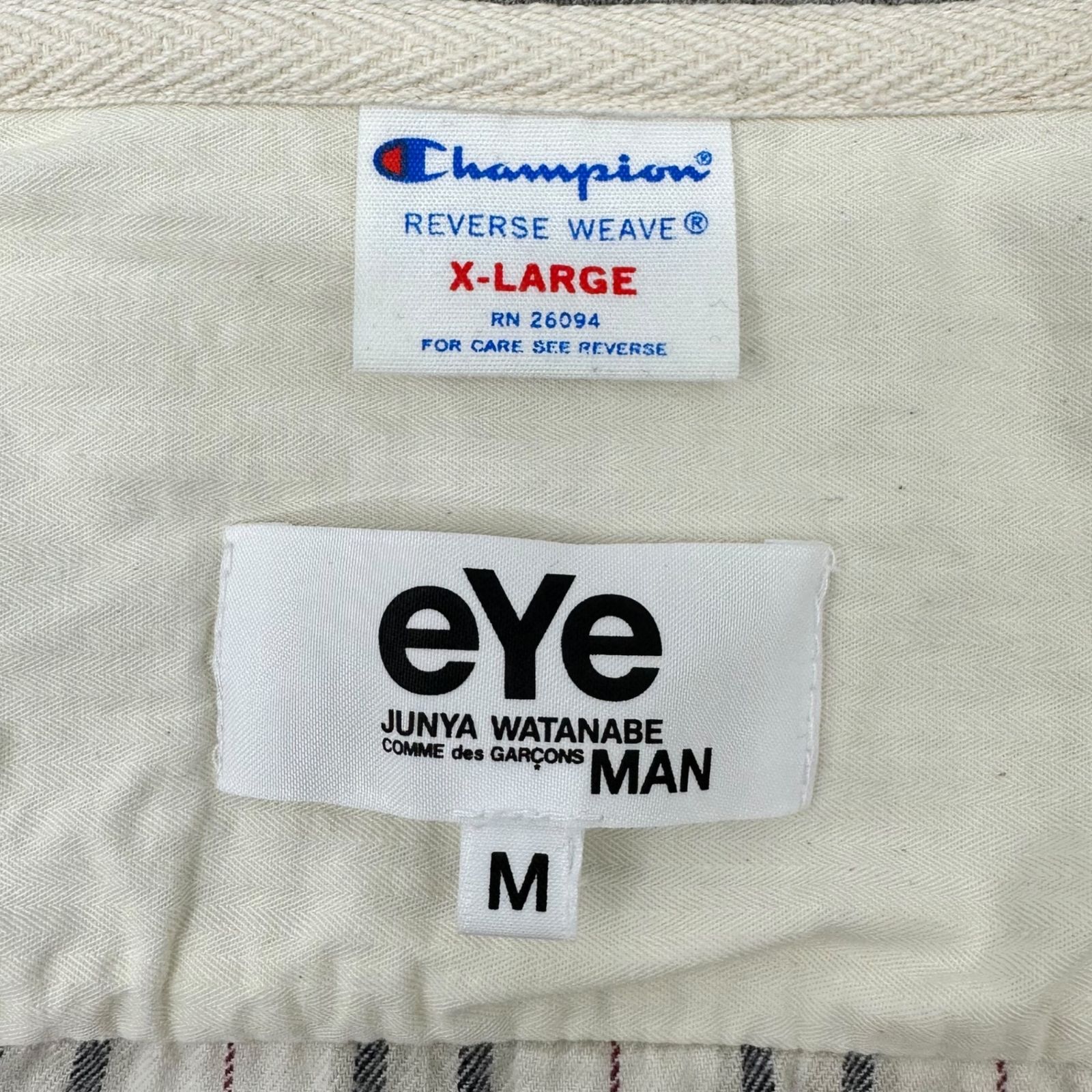 eye CdG JUNYA WATANABE MAN×Champion(アイコムデギャルソンジュンヤ 