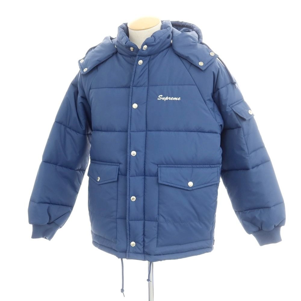【中古】シュプリーム Supreme 2024年秋冬 Jane's Addiction Mechanics Jacket ポリエステル 中綿ブルゾン ライトネイビー【サイズS】【メンズ】